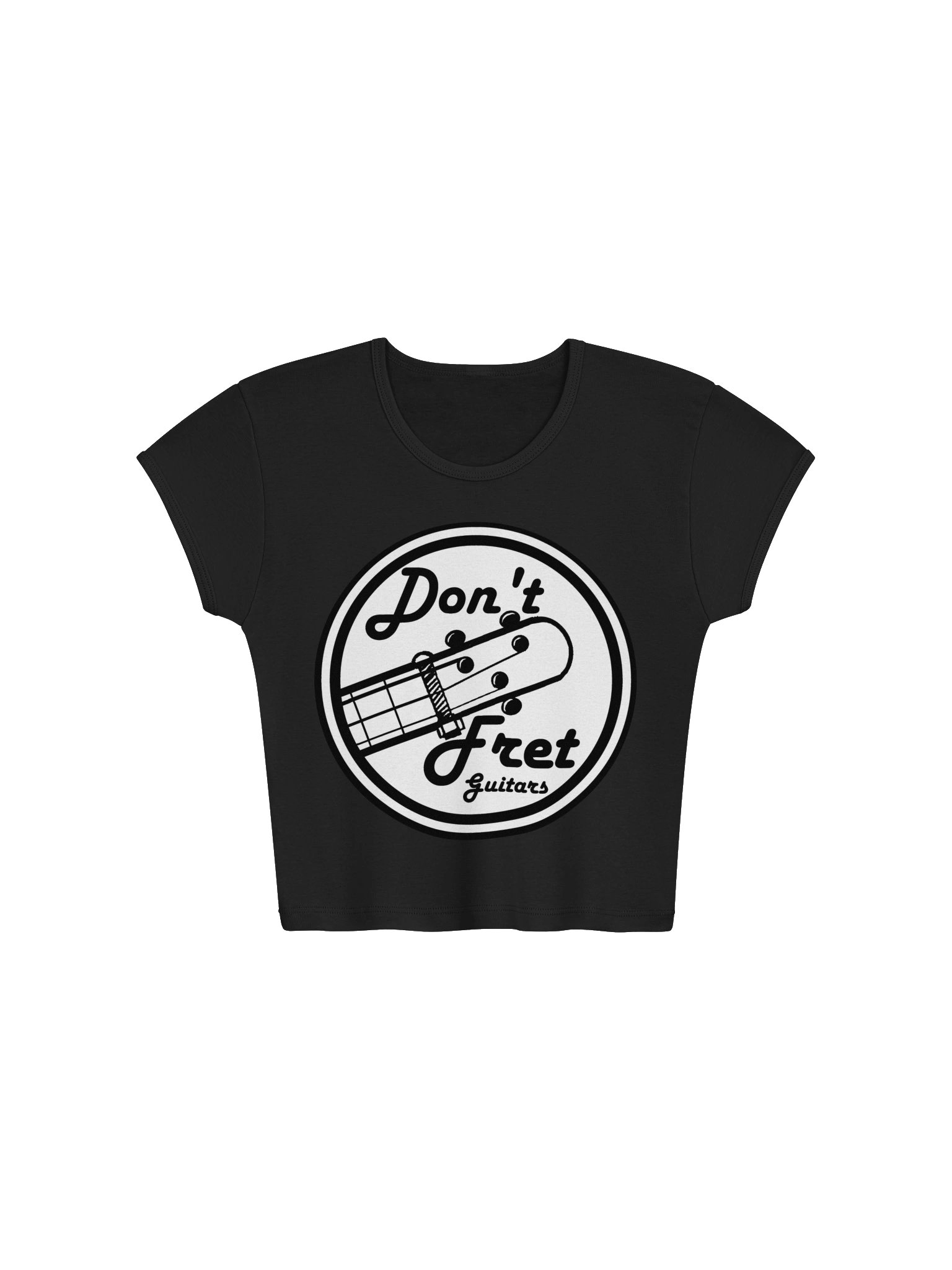 Don't Fret Logo Crop Top product image (2)