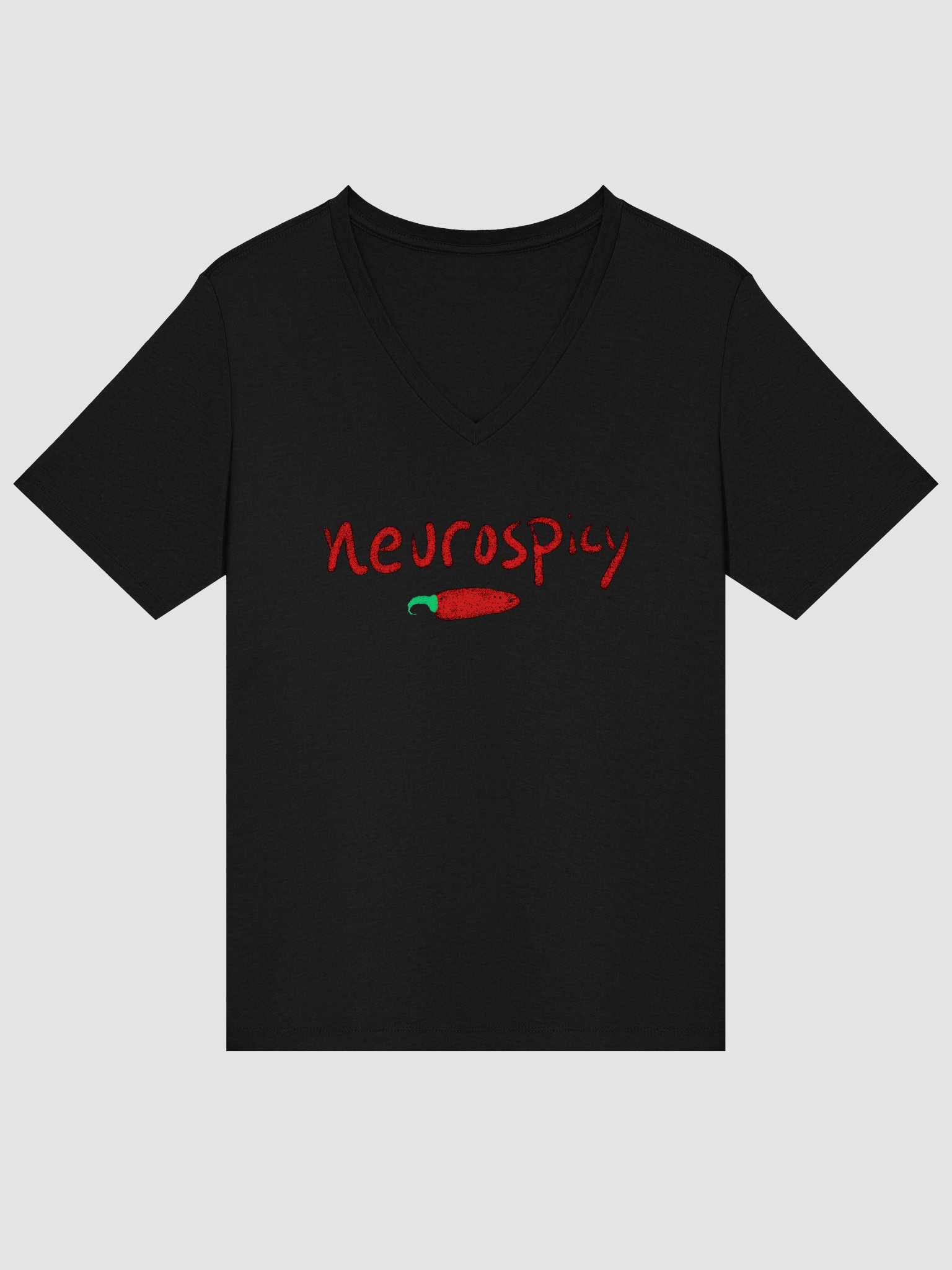 Neurospicy Relaxed V-Neck Tee product image (15)