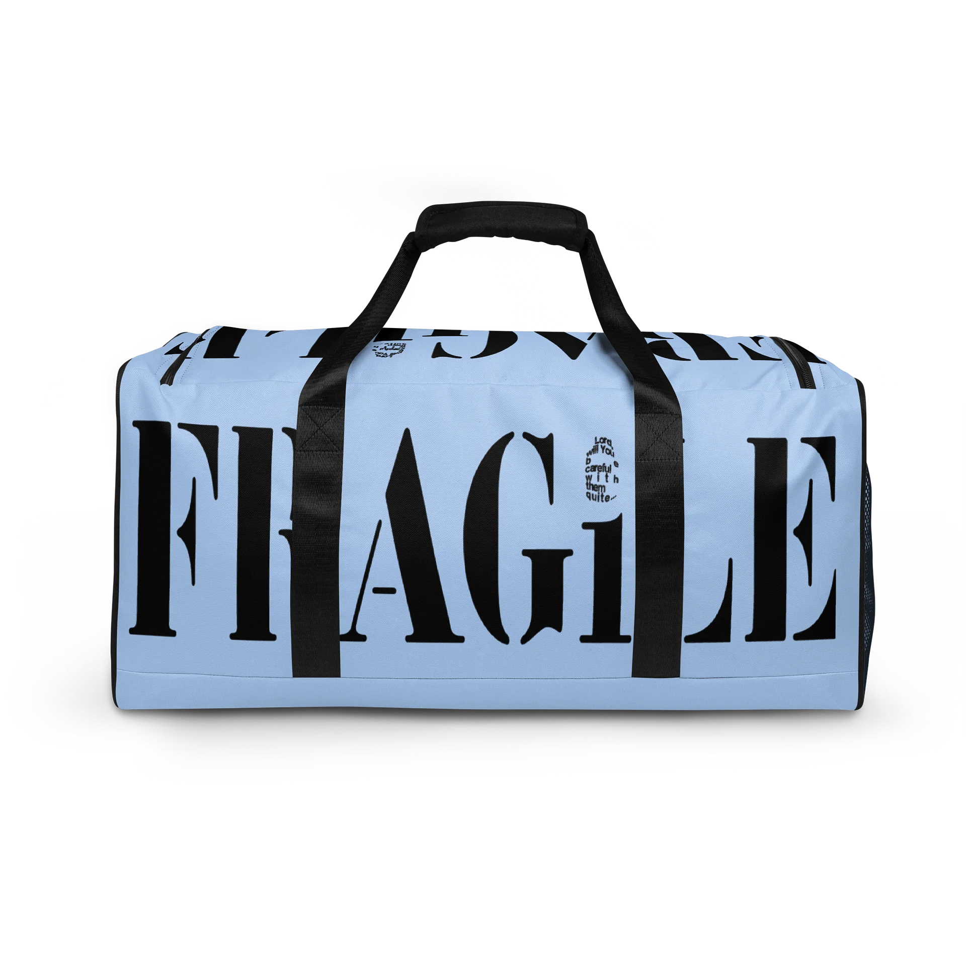 FRAGiLE Ice Blue Duffel Bag product image (4)