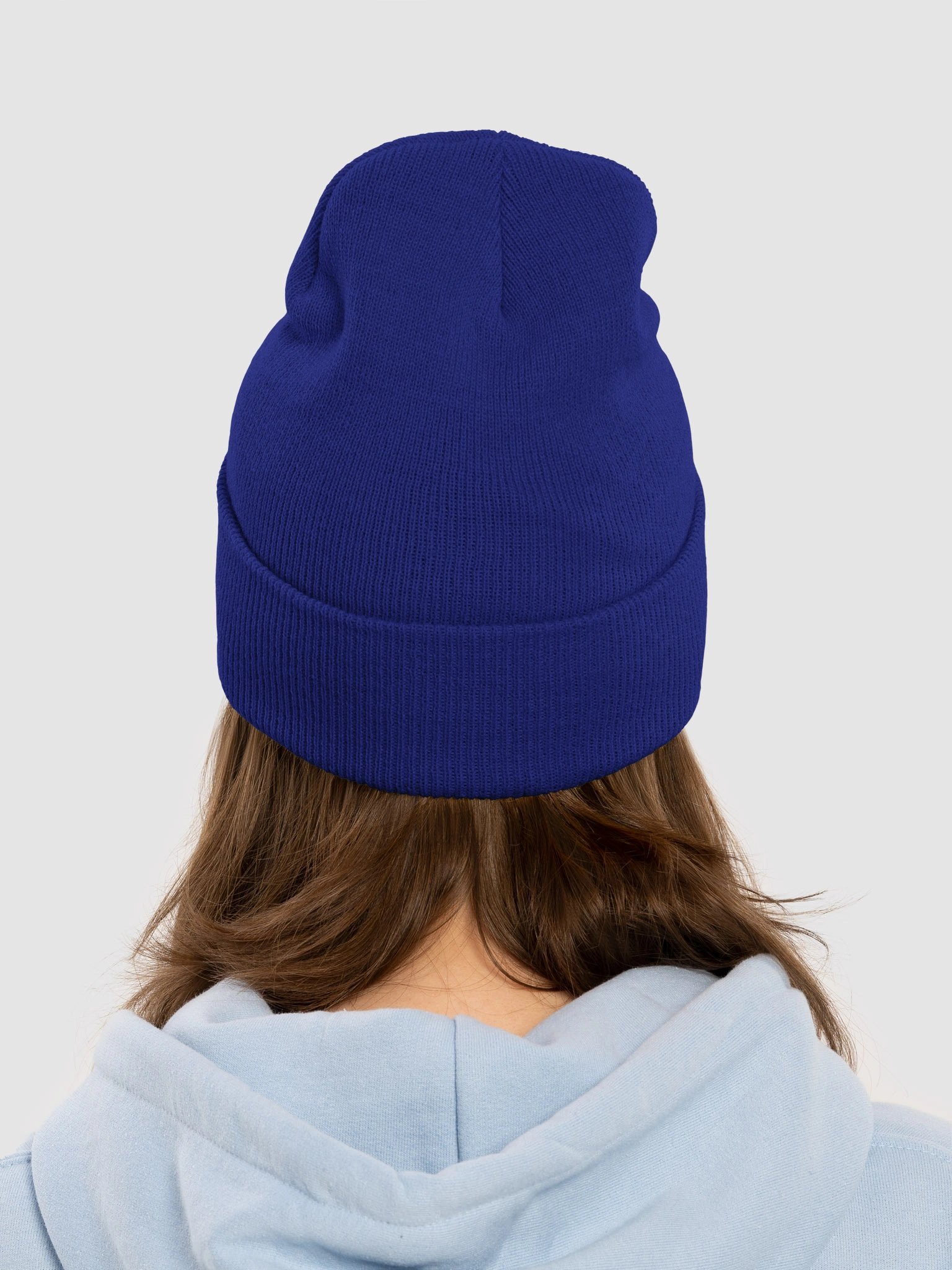 Black Lion "Champion" Embroidered Crest Cuffed Beanie – Premium Knit Streetwear Headwear product image (4)