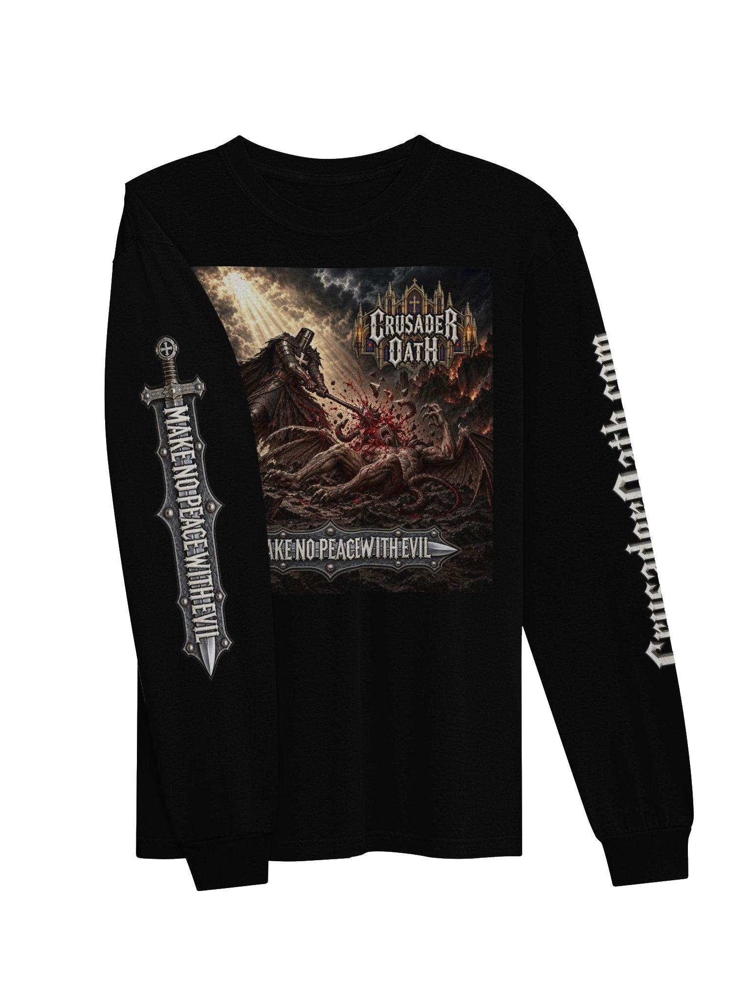 Make No Peace With Evil Long Sleeve product image (3)