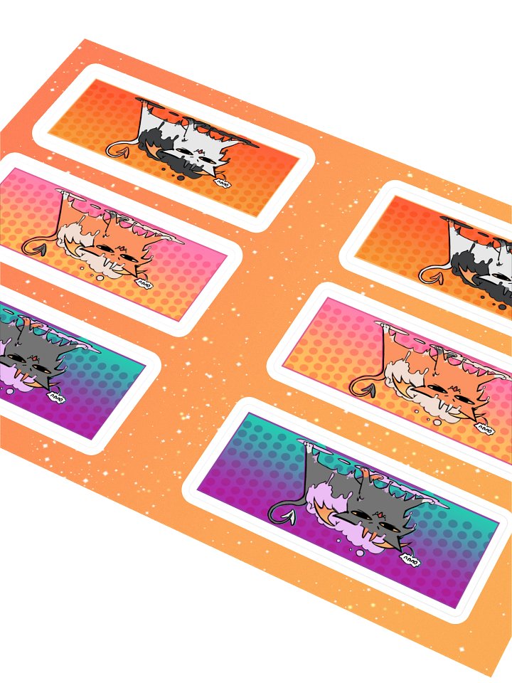 Sodden Screemture Sticker Sheet product image (2)