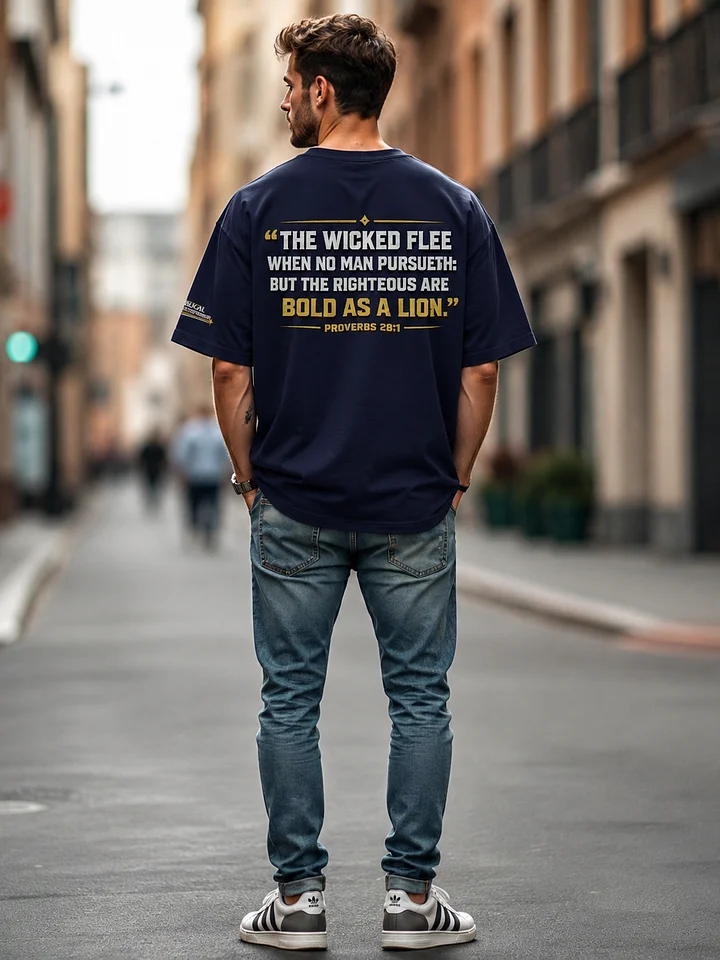The Righteous Are Bold as a Lion Tee product image (2)