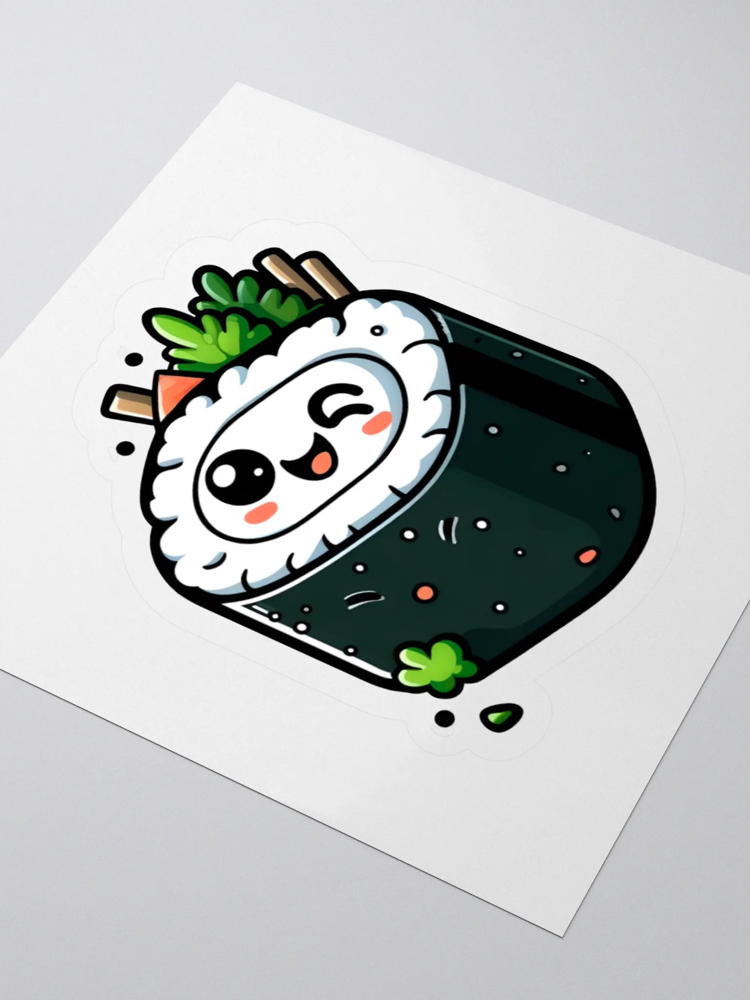 Kawaii Sushi Sticker product image (9)