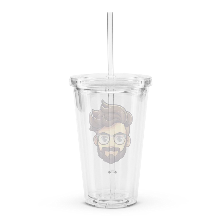christopherloft Double Wall Clear Plastic Tumbler (16 oz) product image (2)