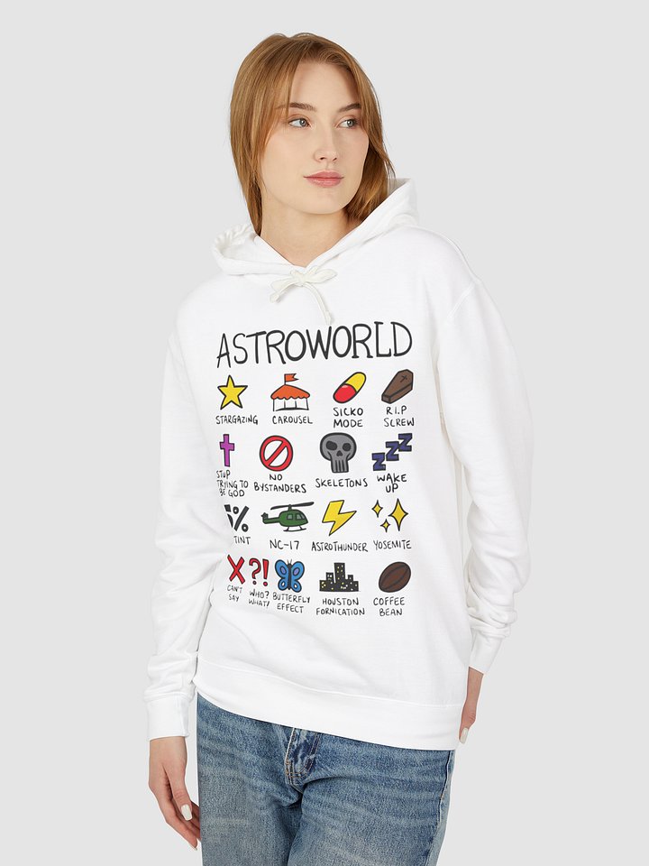 Travis Scott Astroworld Notebook Hoodie product image (2)