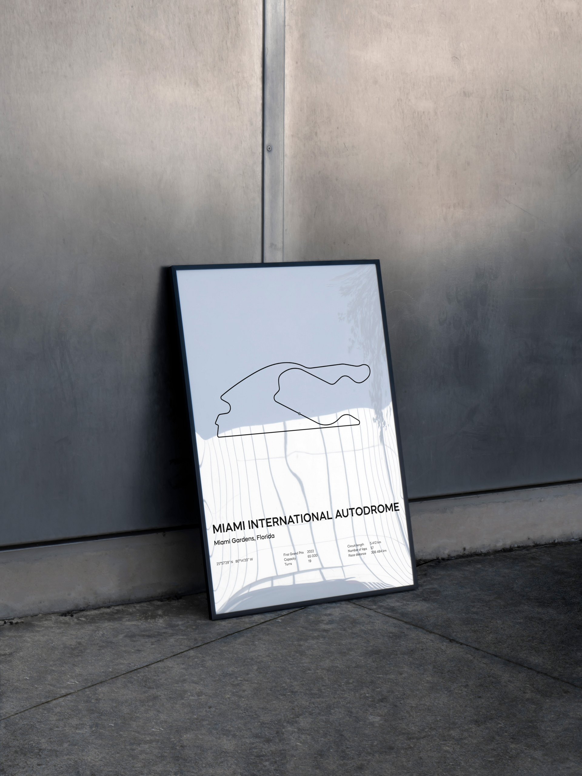 Miami International Autodrome Grand Prix Poster product image (3)
