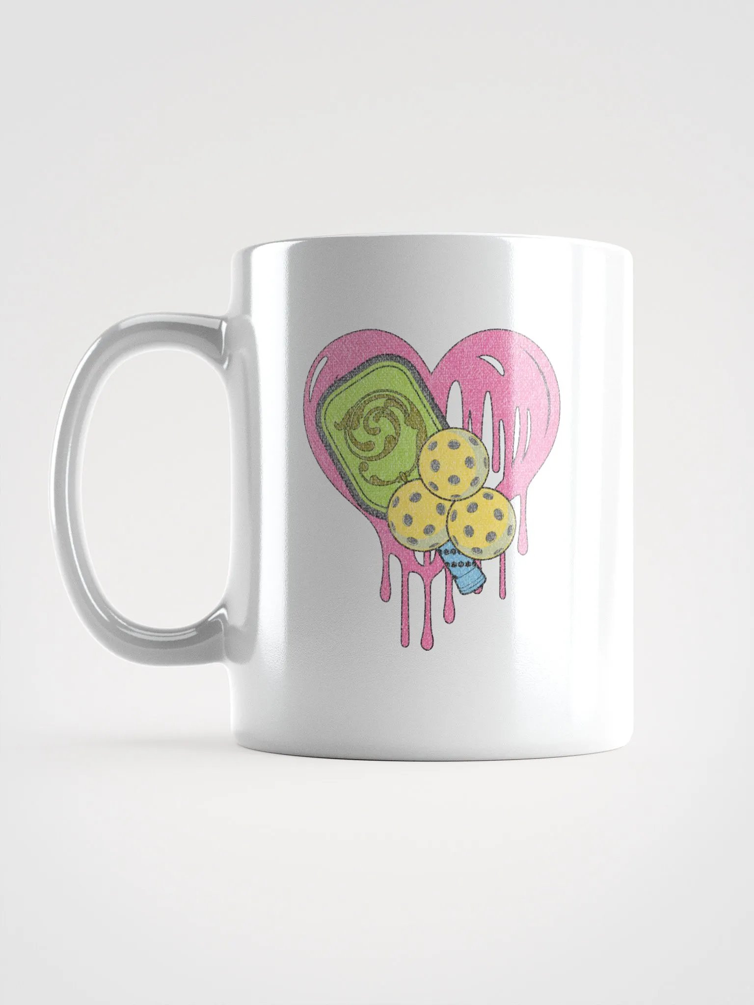 Heart Pickleball Vibrant Collection Mug product image (1)