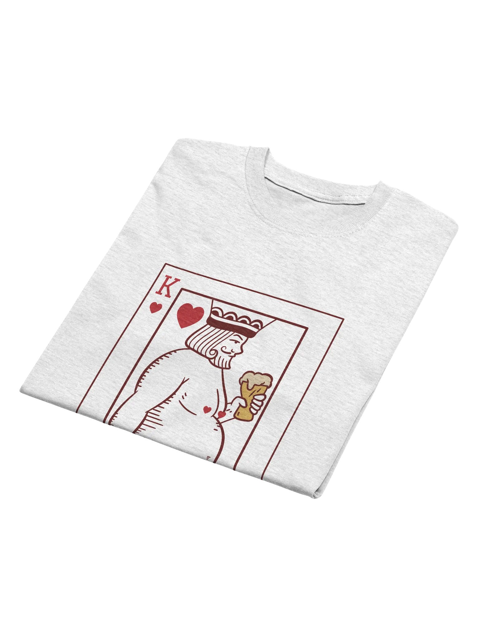 Beer Belly King T-Shirt | Funny Oktoberfest & St. Patrick’s Day Drinking Tee product image (4)