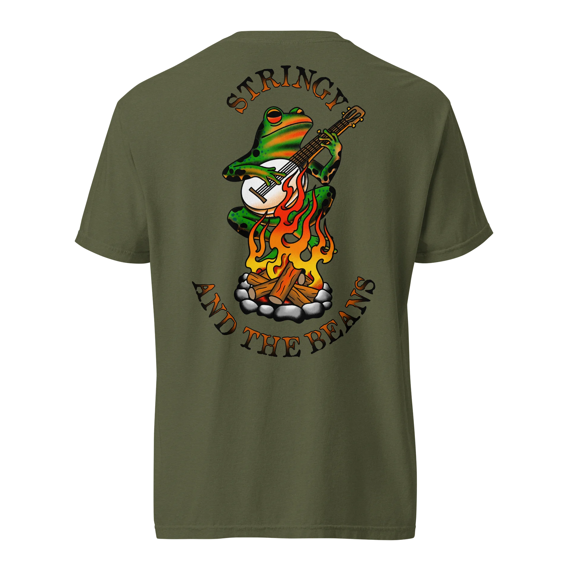 SATB Banjo T-shirt Green product image (2)