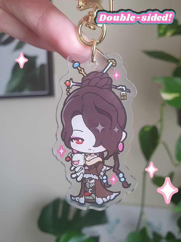 Black Mage X Acrylic Charm product image (1)