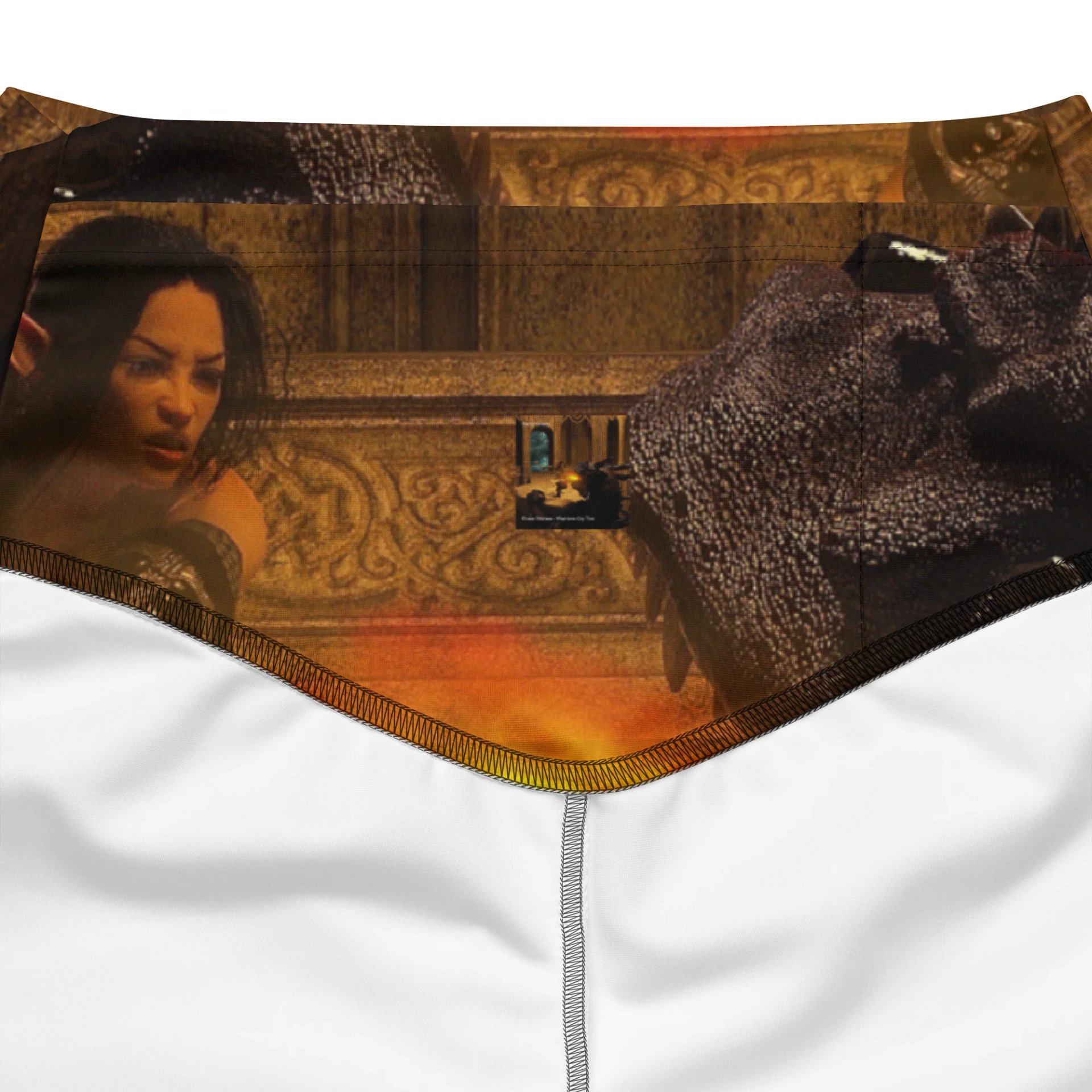 'Elven Stories - Warriors Cry Too' Flare Leggings product image (6)