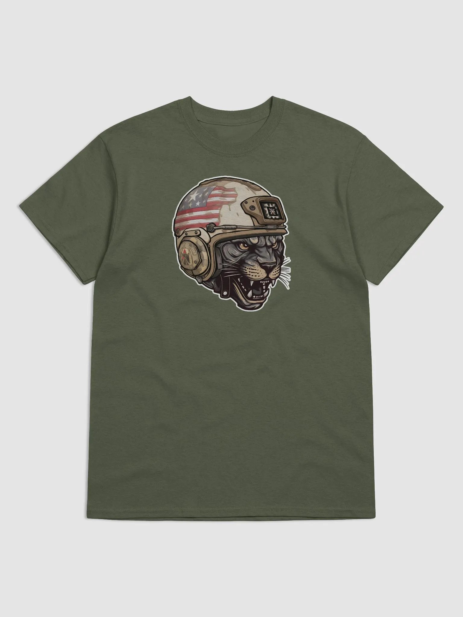 Patriotic Panther Heavyweight T-shirt product image (1)