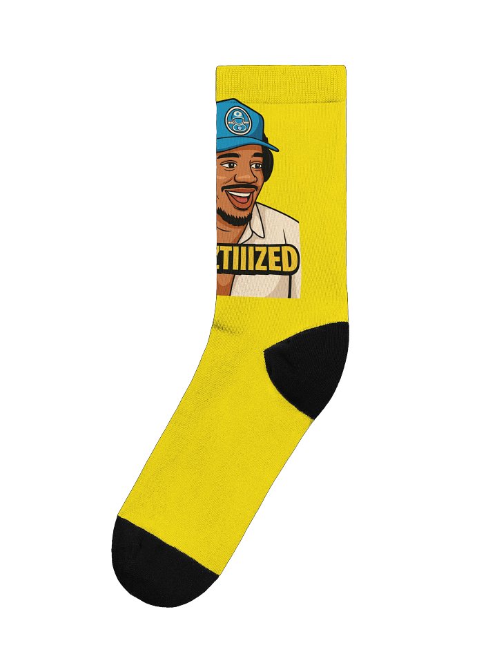 Chaztiiized Electric Yellow Socks product image (1)