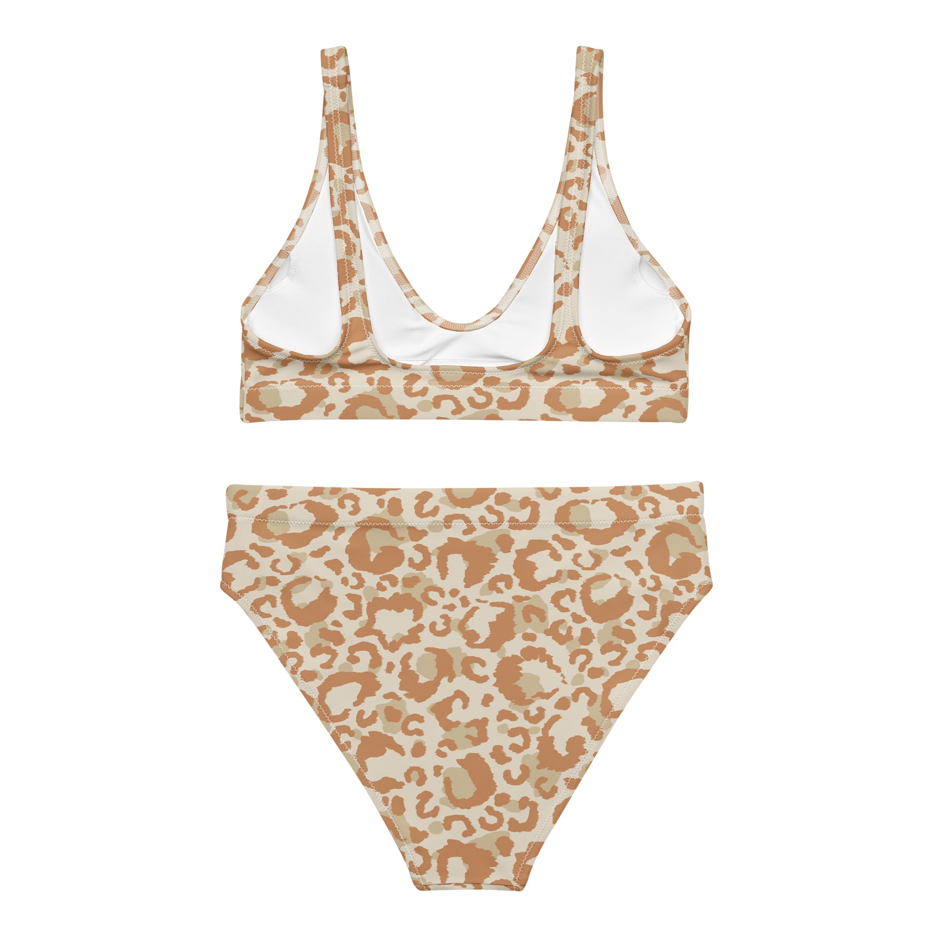 Leopard Print Recycled Bikini Set Eco-Friendly Swimwear product image (2)