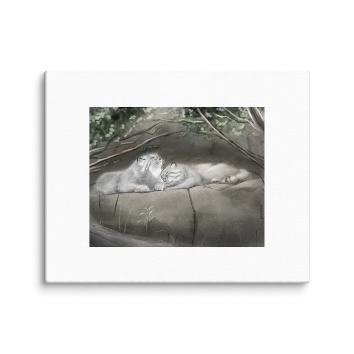 Bol & Polly Tribute (Color) - Print Over Canvas product image (1)