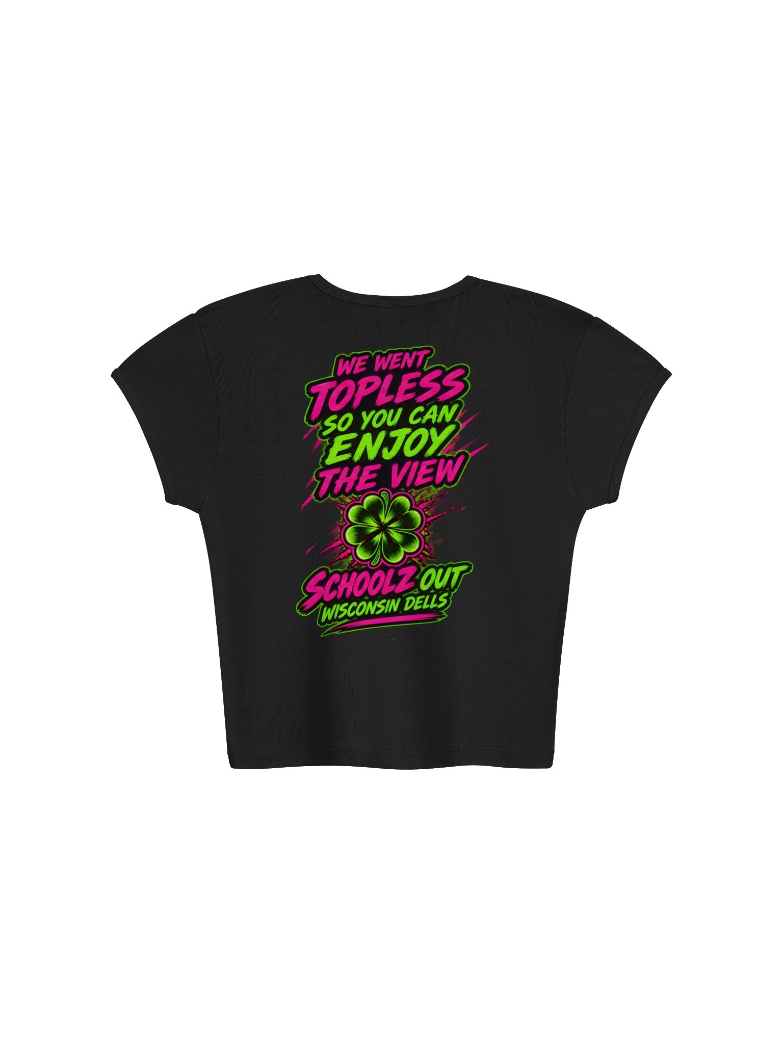 Schoolz Out Wisconsin Dells Crop Top product image (2)