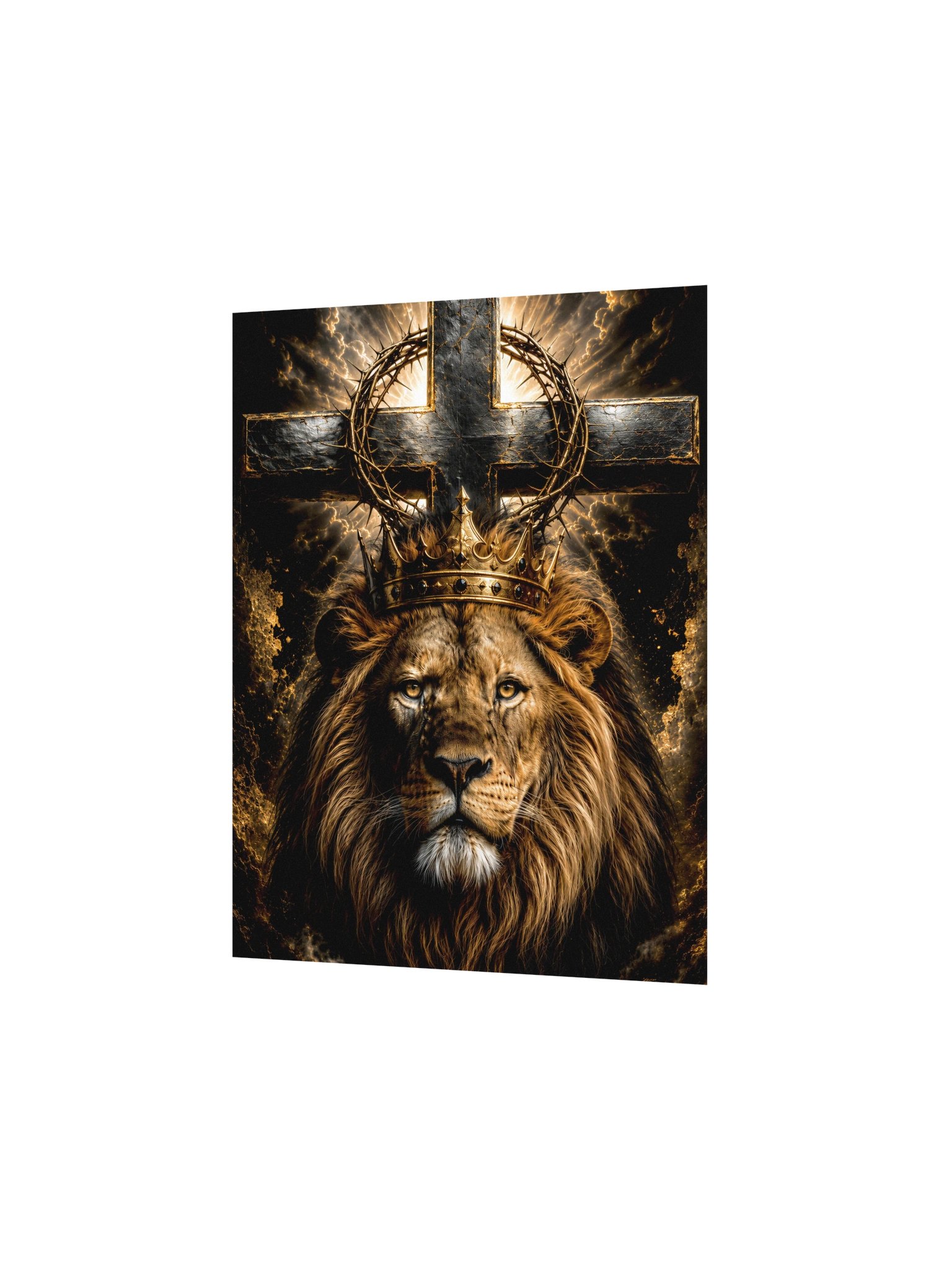Lion of Judah in Black and Gold product image (9)