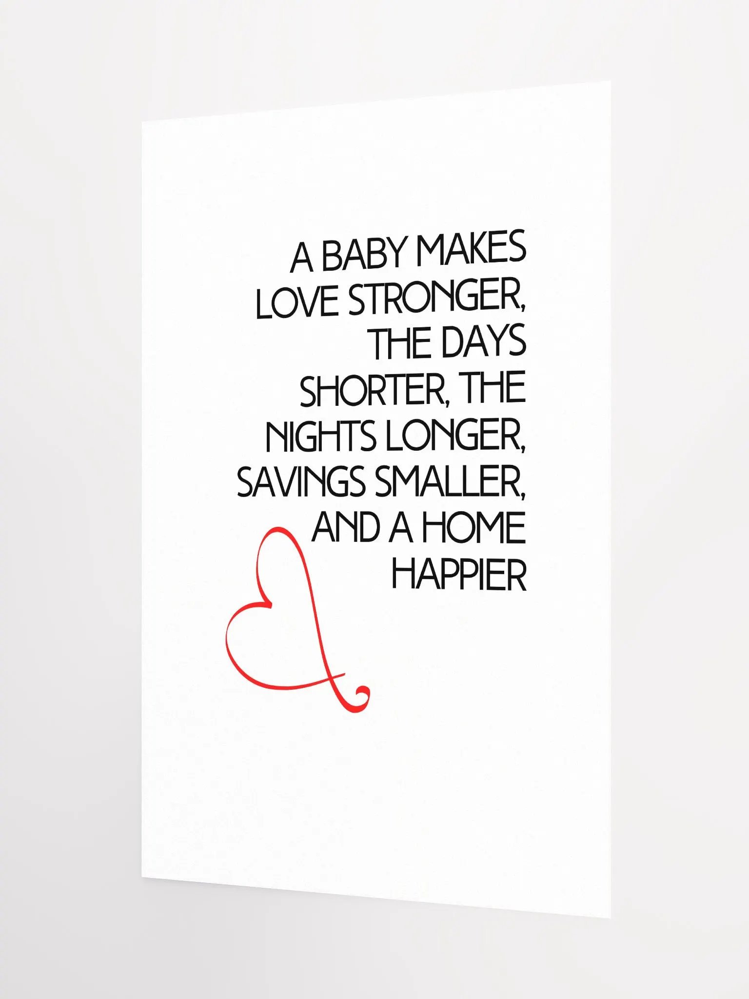 Nursery Wall Art Poster 