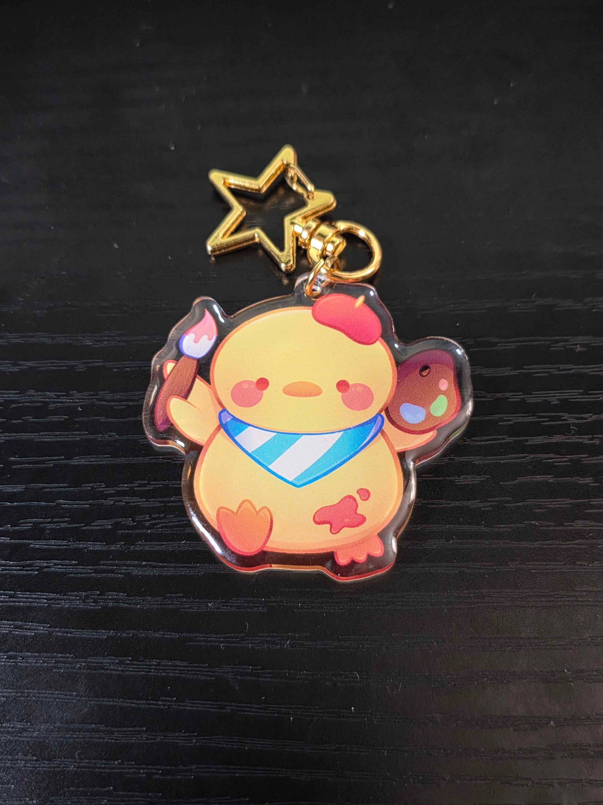 Artsy Birb - Epoxy Charm product image (1)