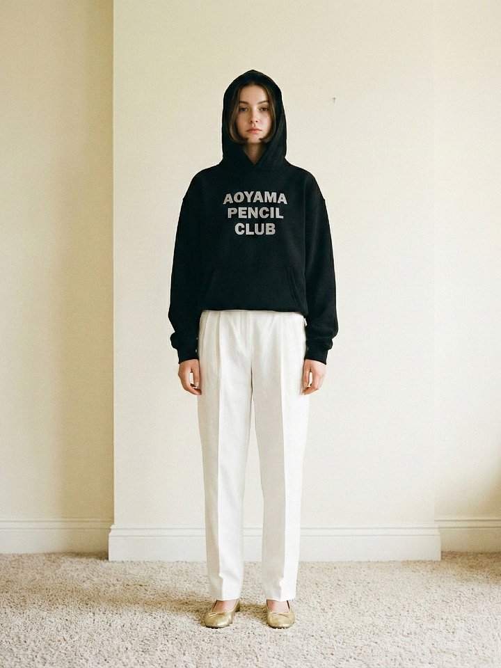 Unisex Premium Oversized Hoodie, White Logo product image (1)