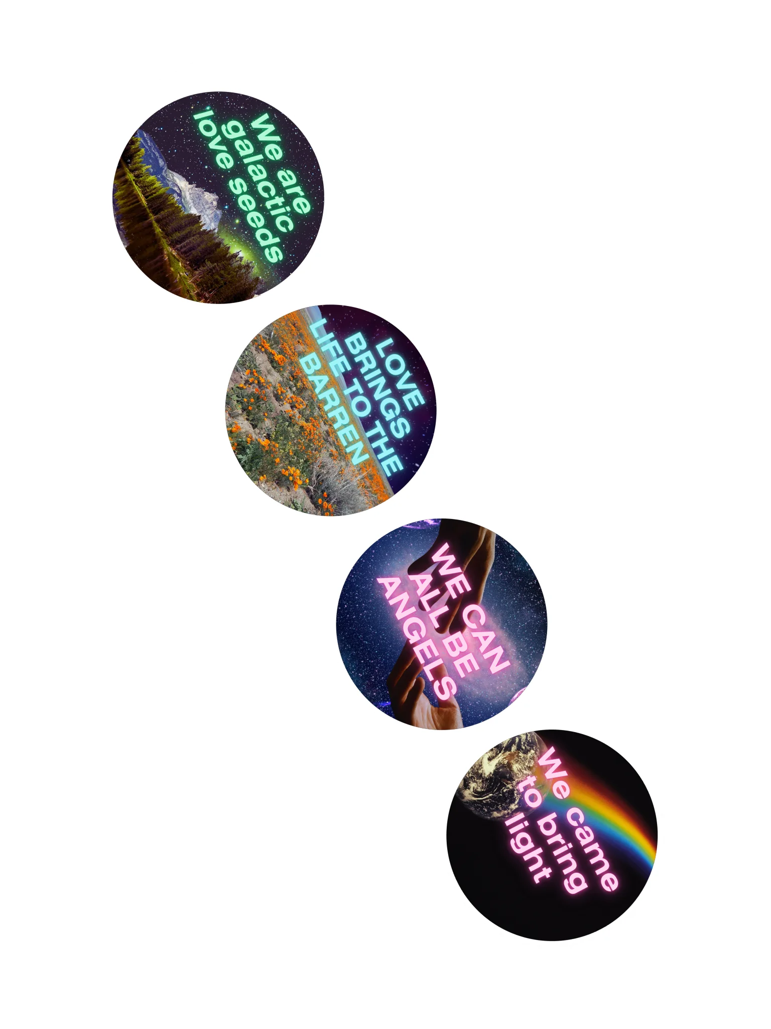 Seeds of Love #2 (Sticker Set of 4) product image (2)