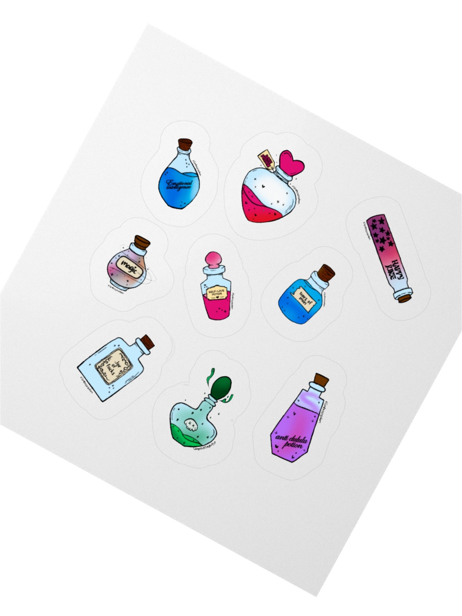 Potions // Sticker Sheet product image (3)