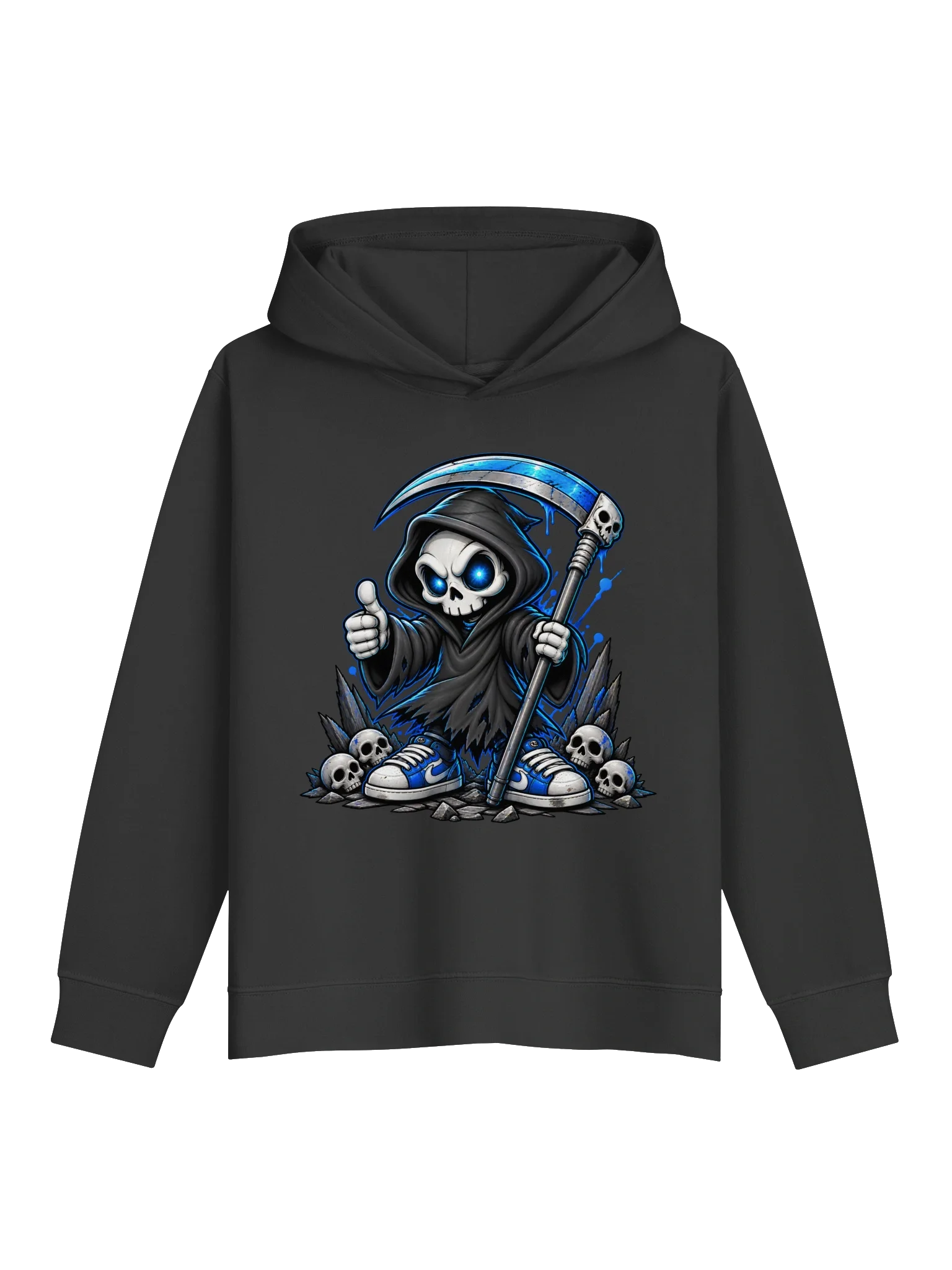 Thumbs-Up Reaper Youth Hoodie