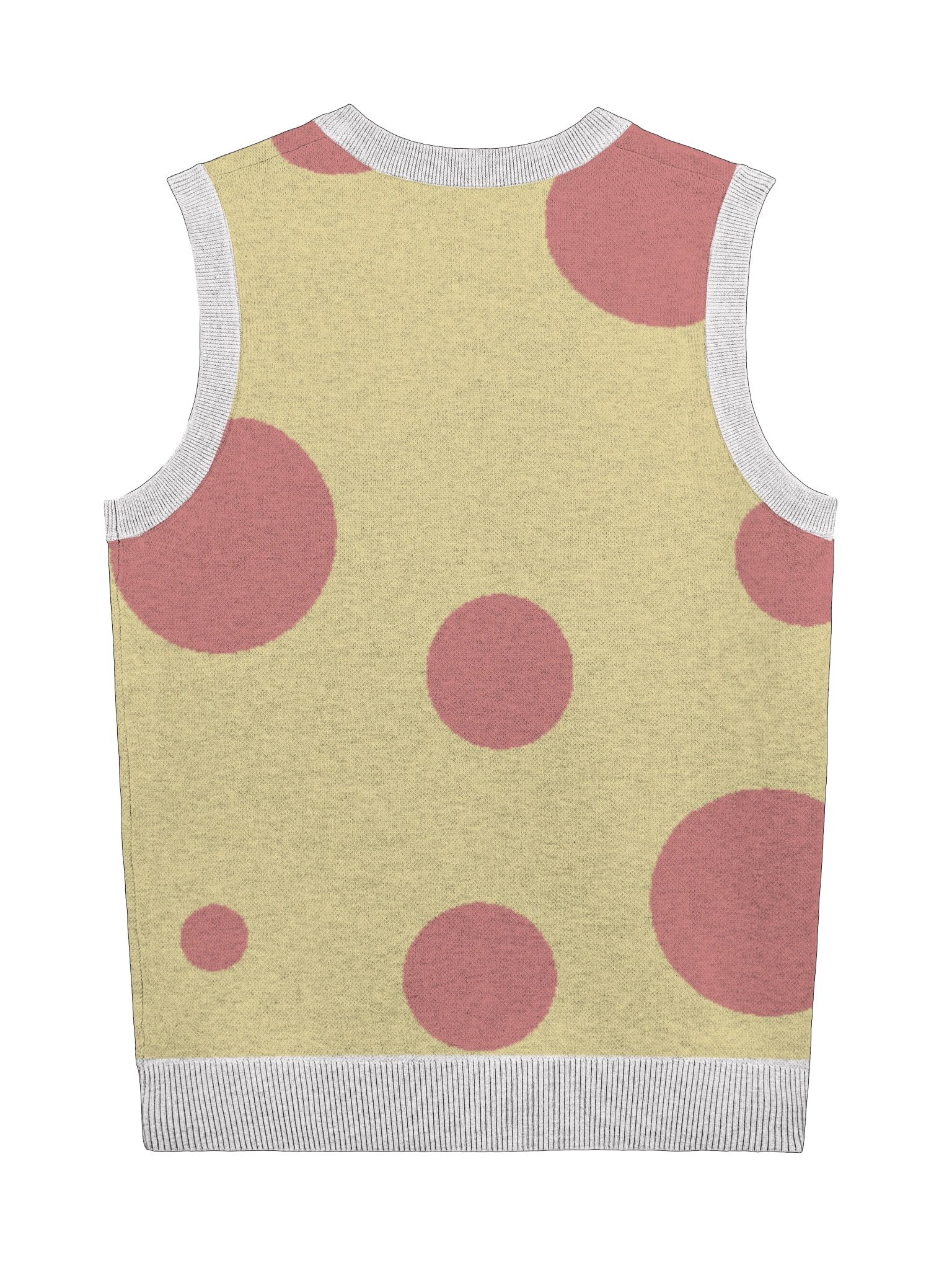 LowkeyFire TADC Zooble Body Knitted V-Neck Vest product image (8)