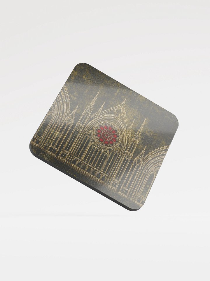 Gothic Rose Window Coaster product image (1)