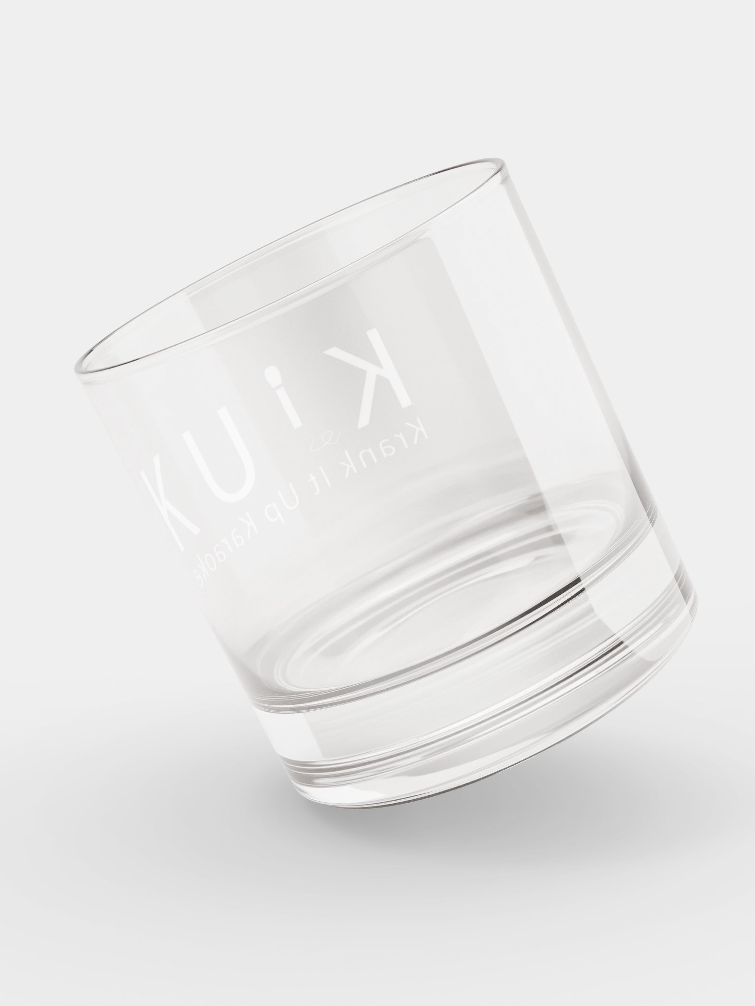 KIUK Rocks Glass — Word Logo product image (7)