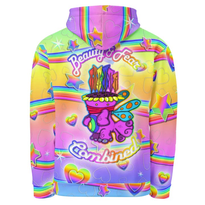 Fear and Beauty Combined Hoodie product image (2)