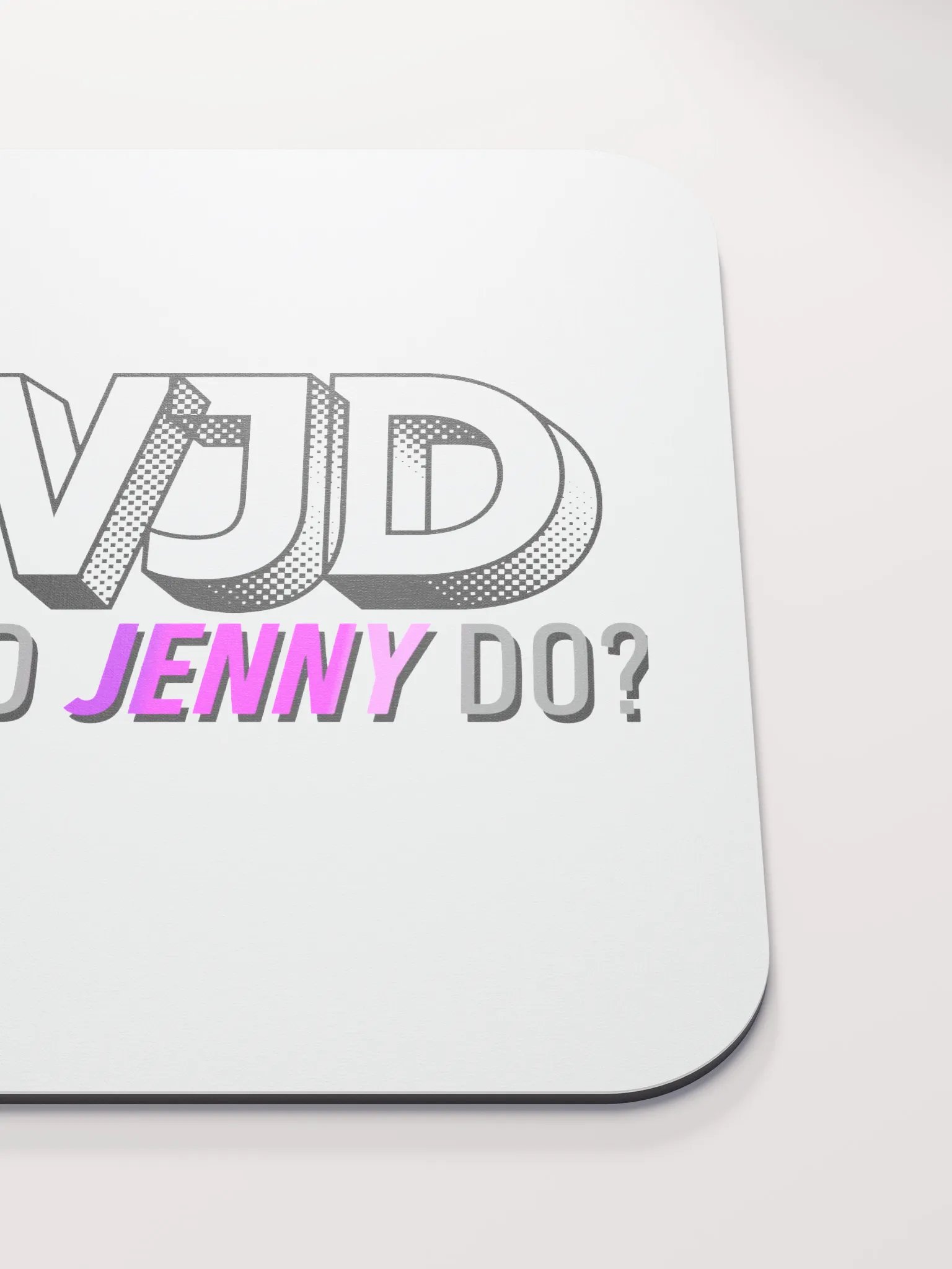 WWJD mouse pad product image (5)