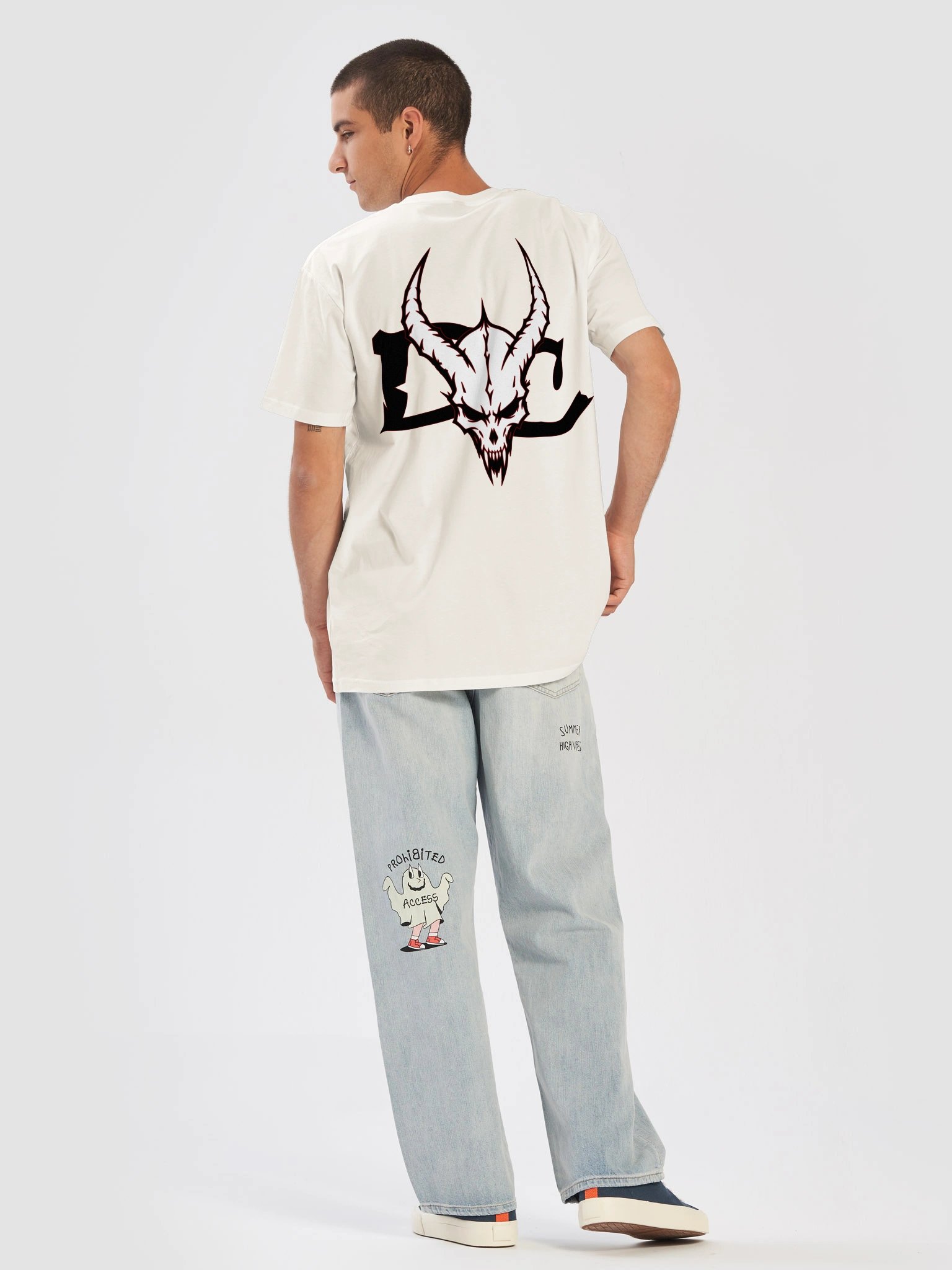 Diabolic Horned Skull Tee product image (21)
