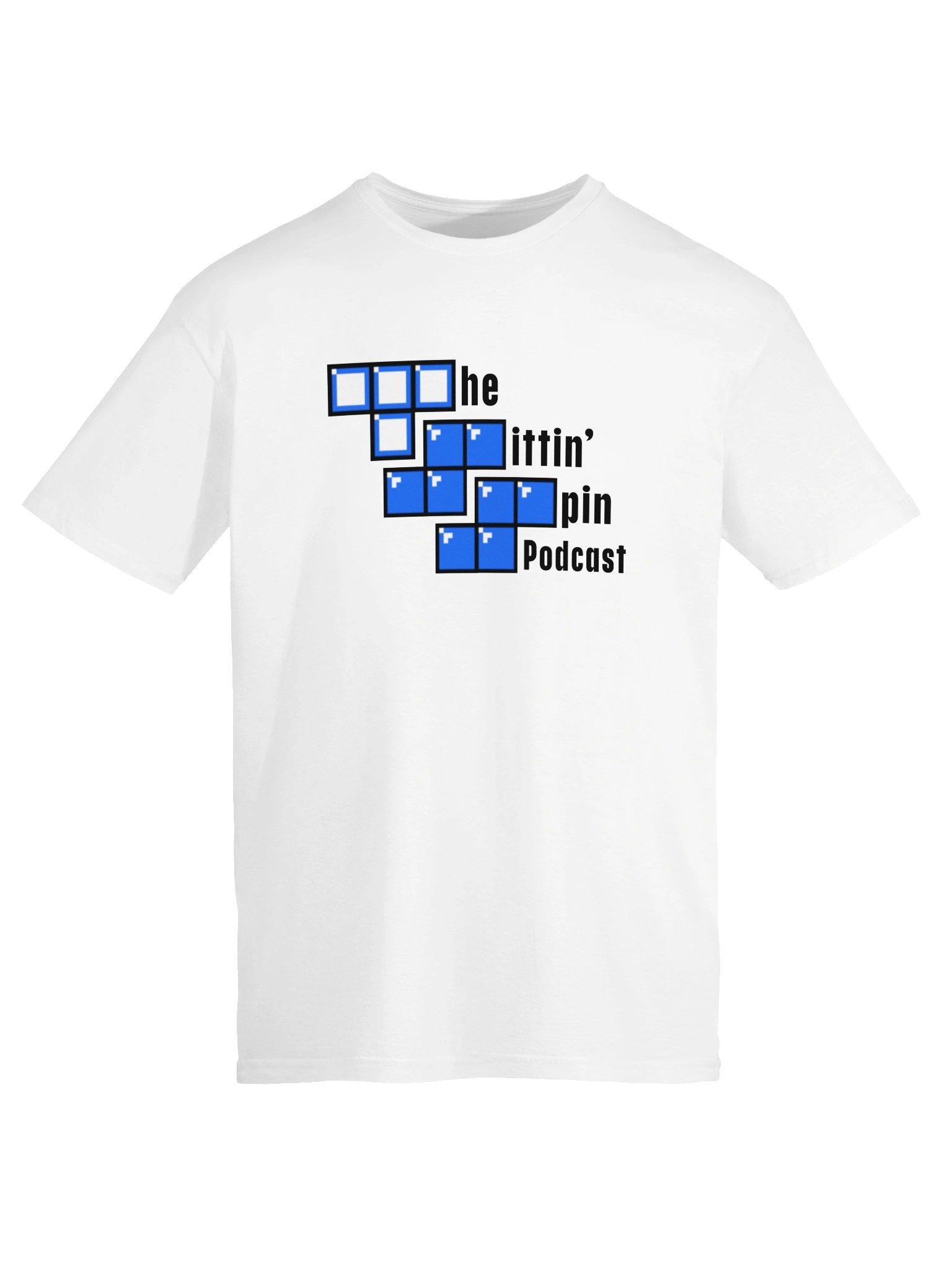 The Sittin' Spin Podcast Classic T (Light) product image (5)