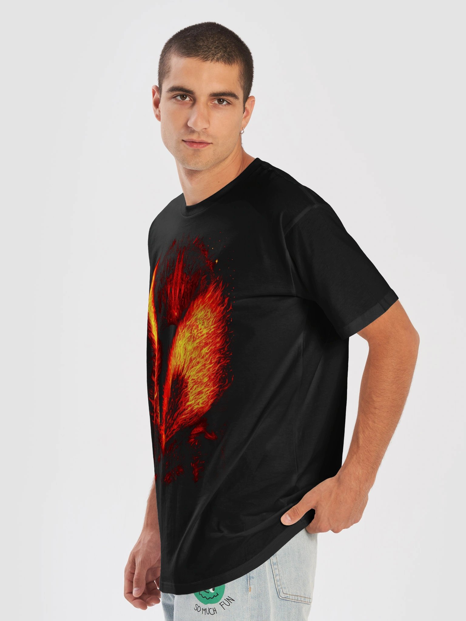 Flame Knight (Version 3 Halftone Knockout) product image (7)
