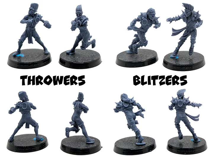Elven Alliance Fantasy Football Team - Brutefun Miniatures product image (2)
