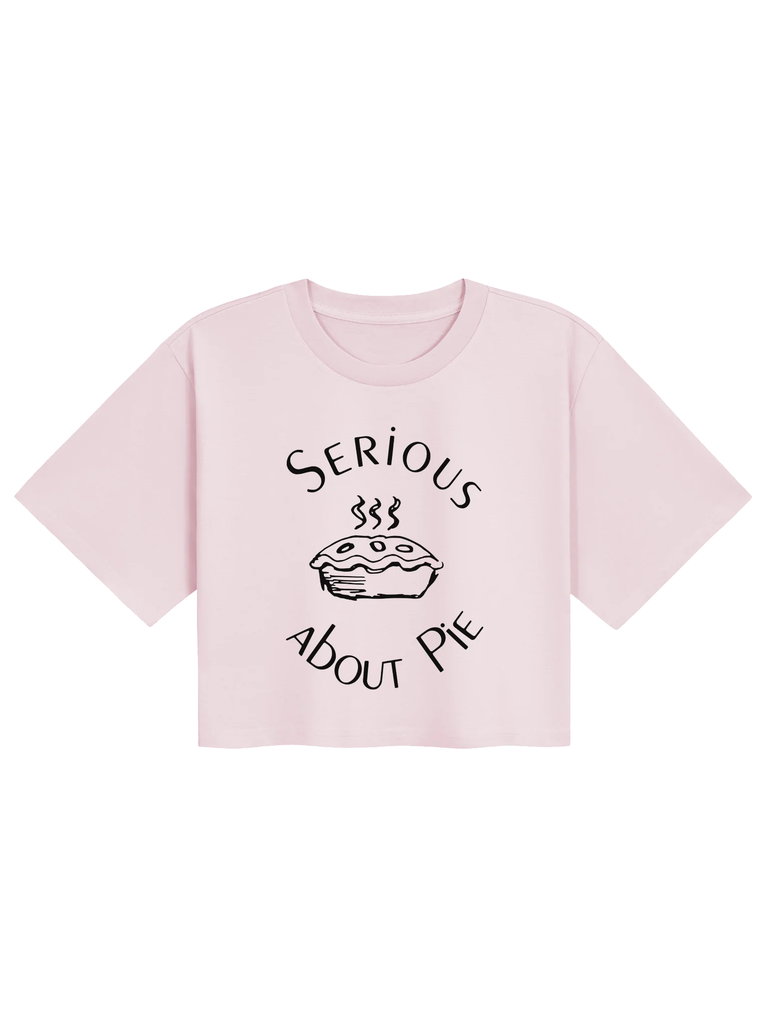 Serious About Pie Crop Top, Light product image (1)