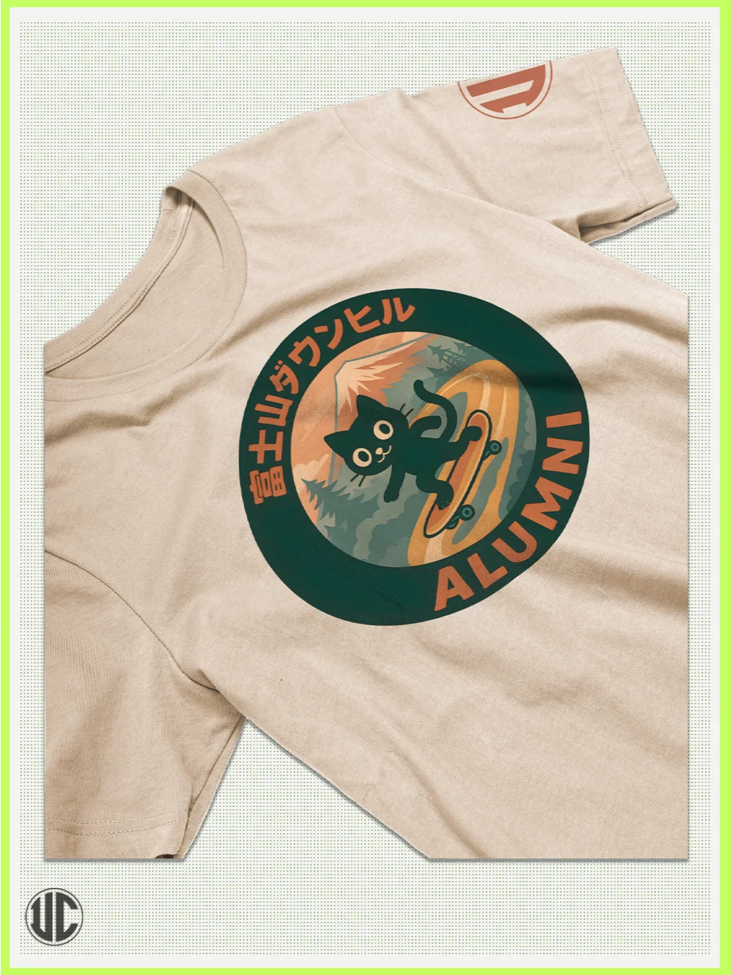 Mt. Fuji Downhill Alumni Skate T-Shirt – UnkoCon Original product image (2)