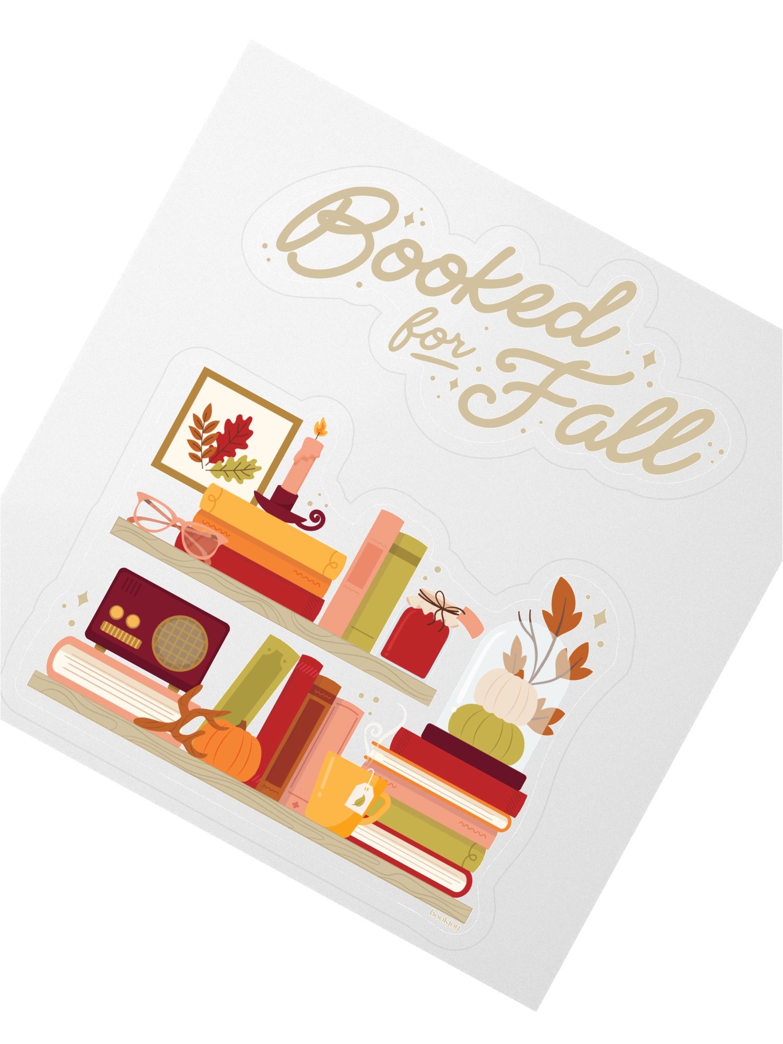 Booked for Fall Stickers product image (2)