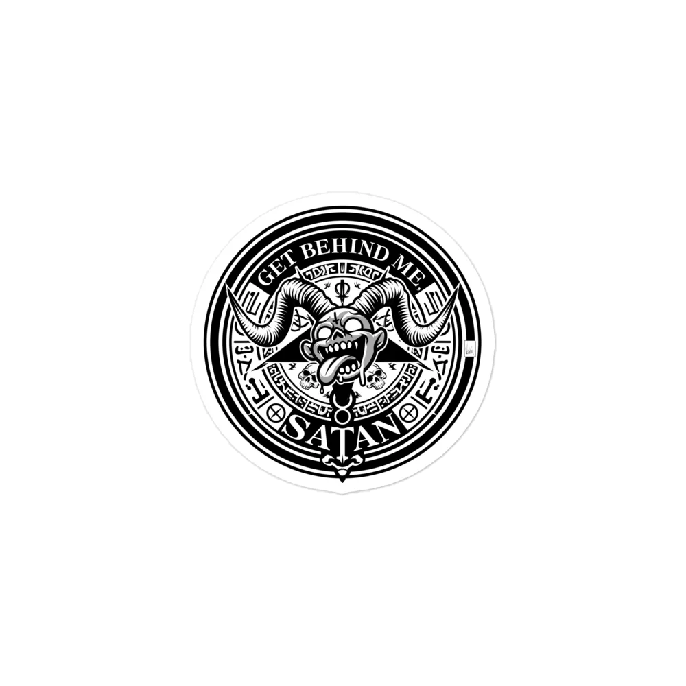 Get Behind Me, Satan! Sticker product image (2)