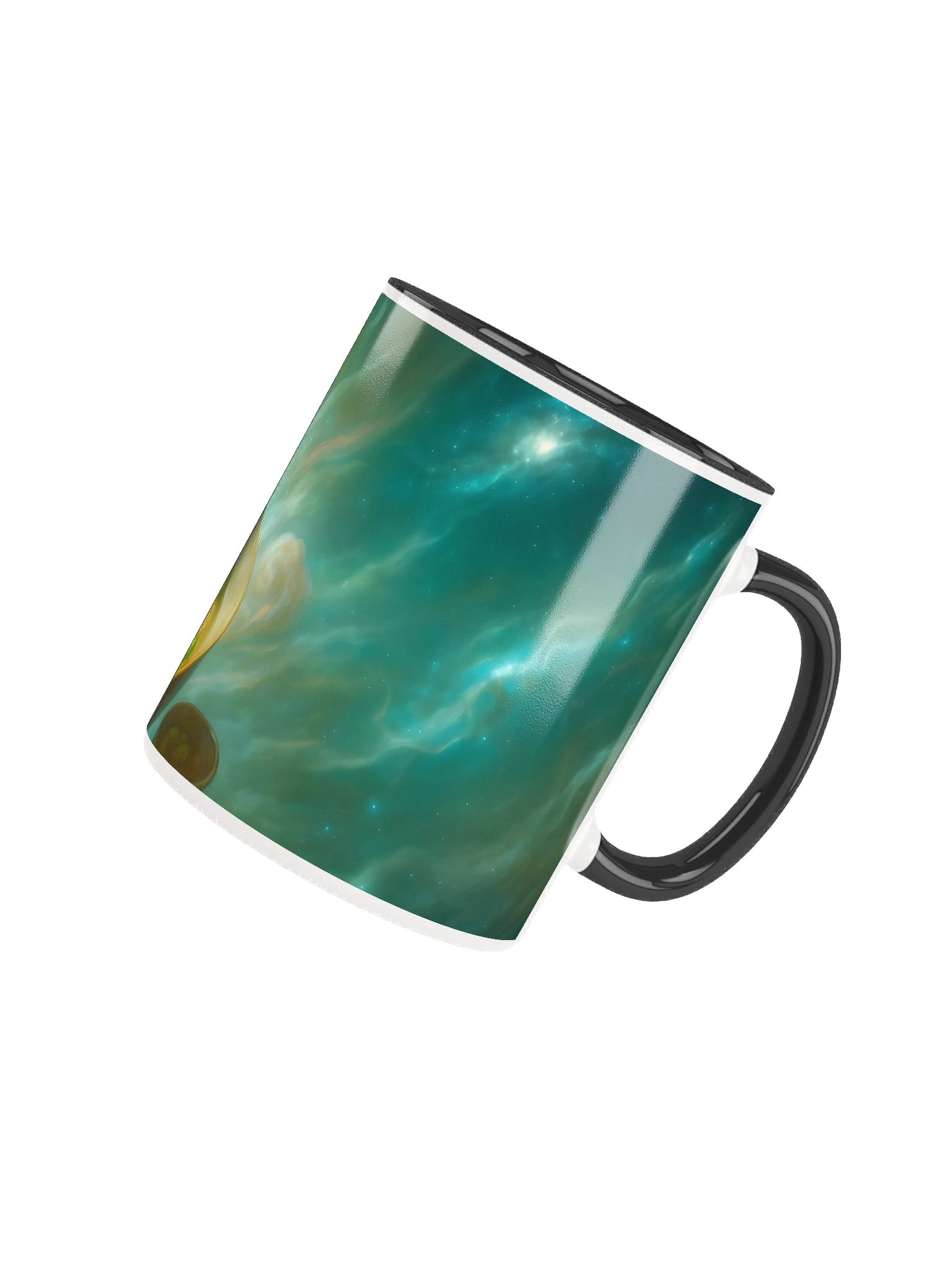 Cosmic Ramen Frog Ceramic Mug product image (3)