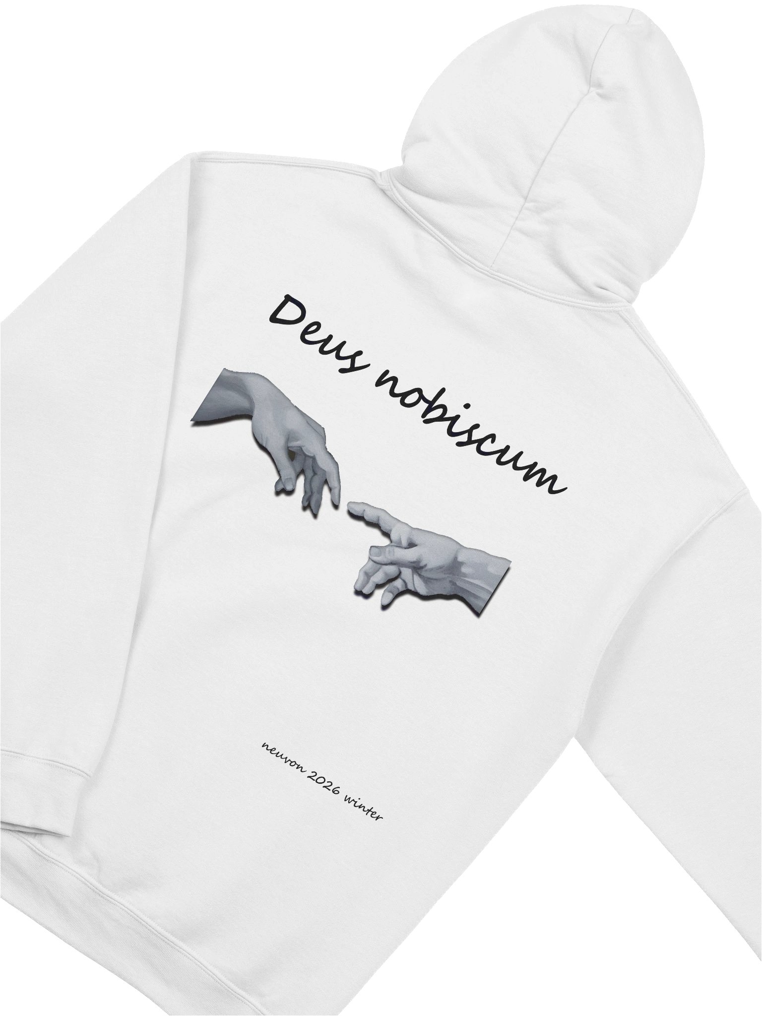 (W) Deus Nobiscum Heavyweight Hoodie - Winter 2026 product image (4)