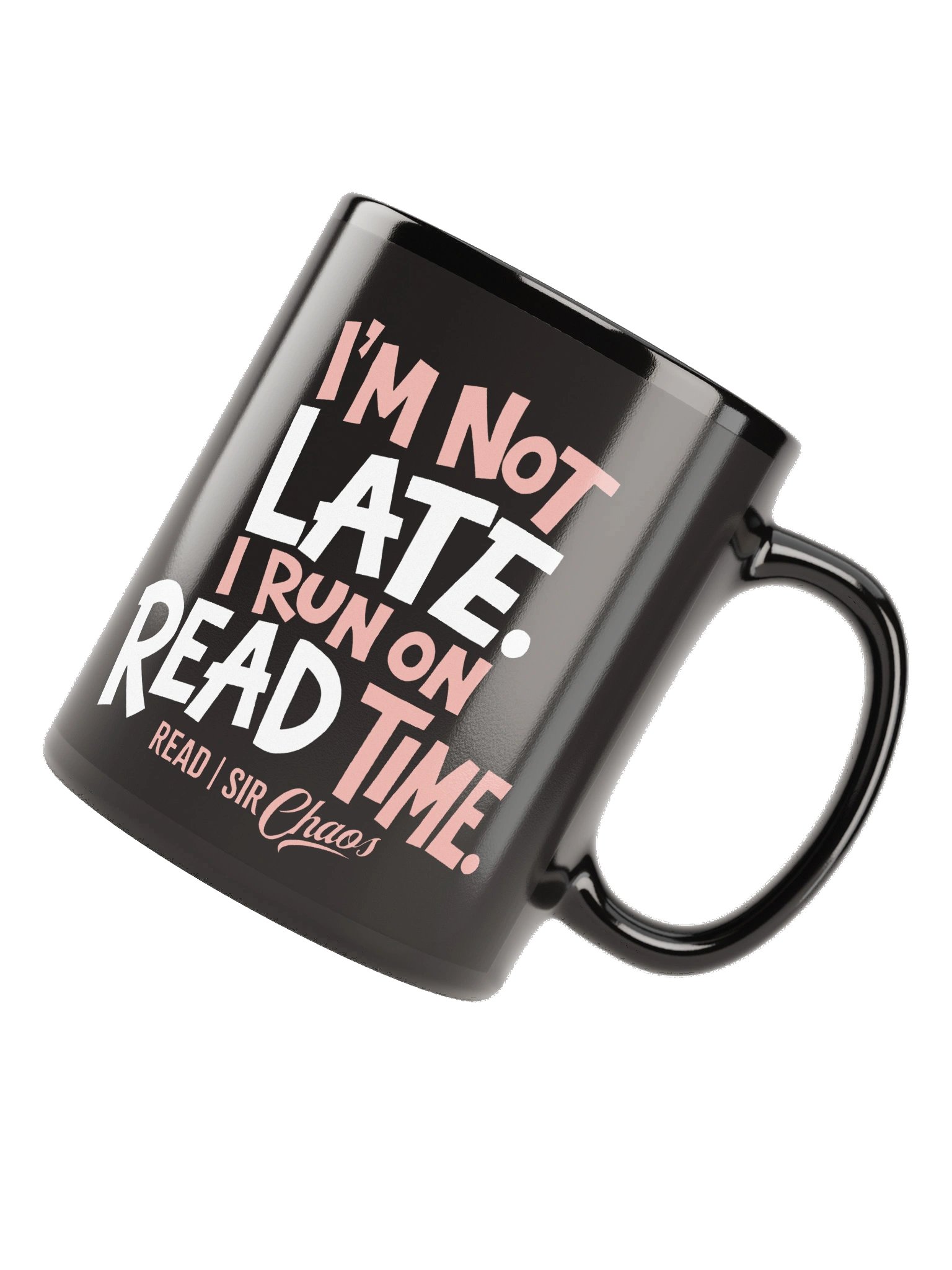 Read Time Black Mug product image (12)