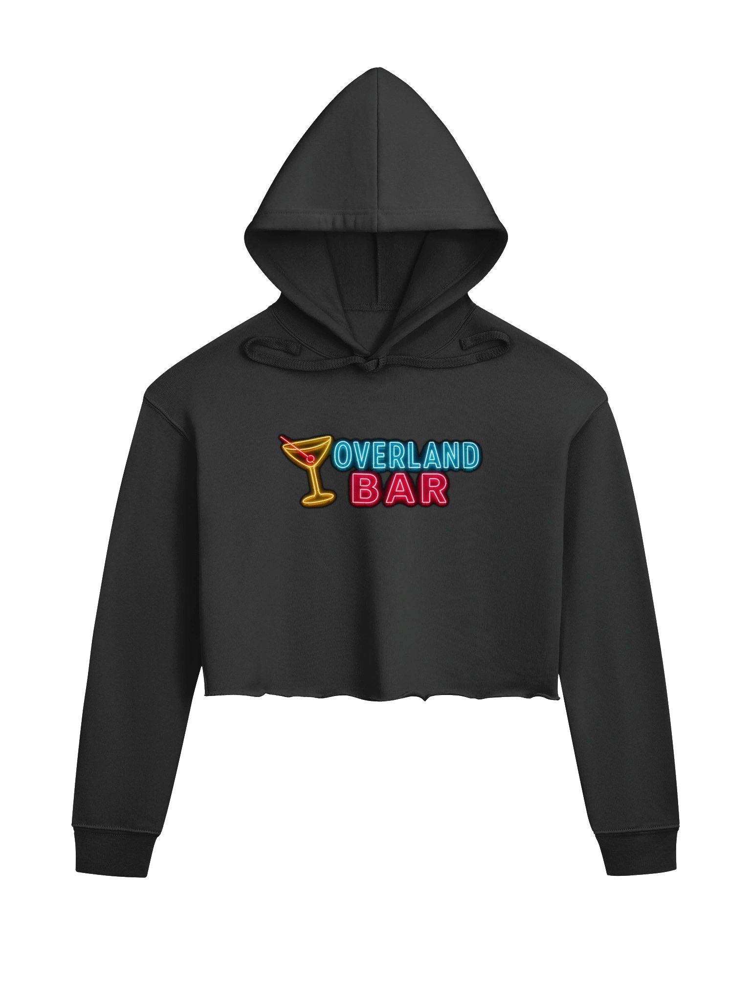 Neon Overland Crop Hoodie product image (1)