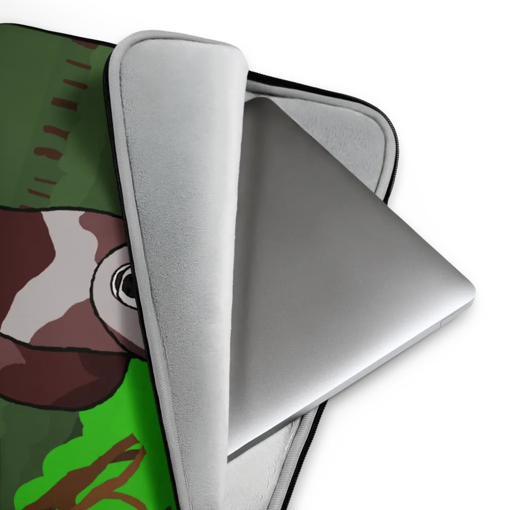 Wolf in Forest Laptop Case product image (4)