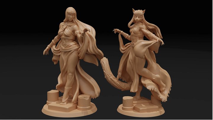 Kamaria the Werepanthress - Human form product image (2)