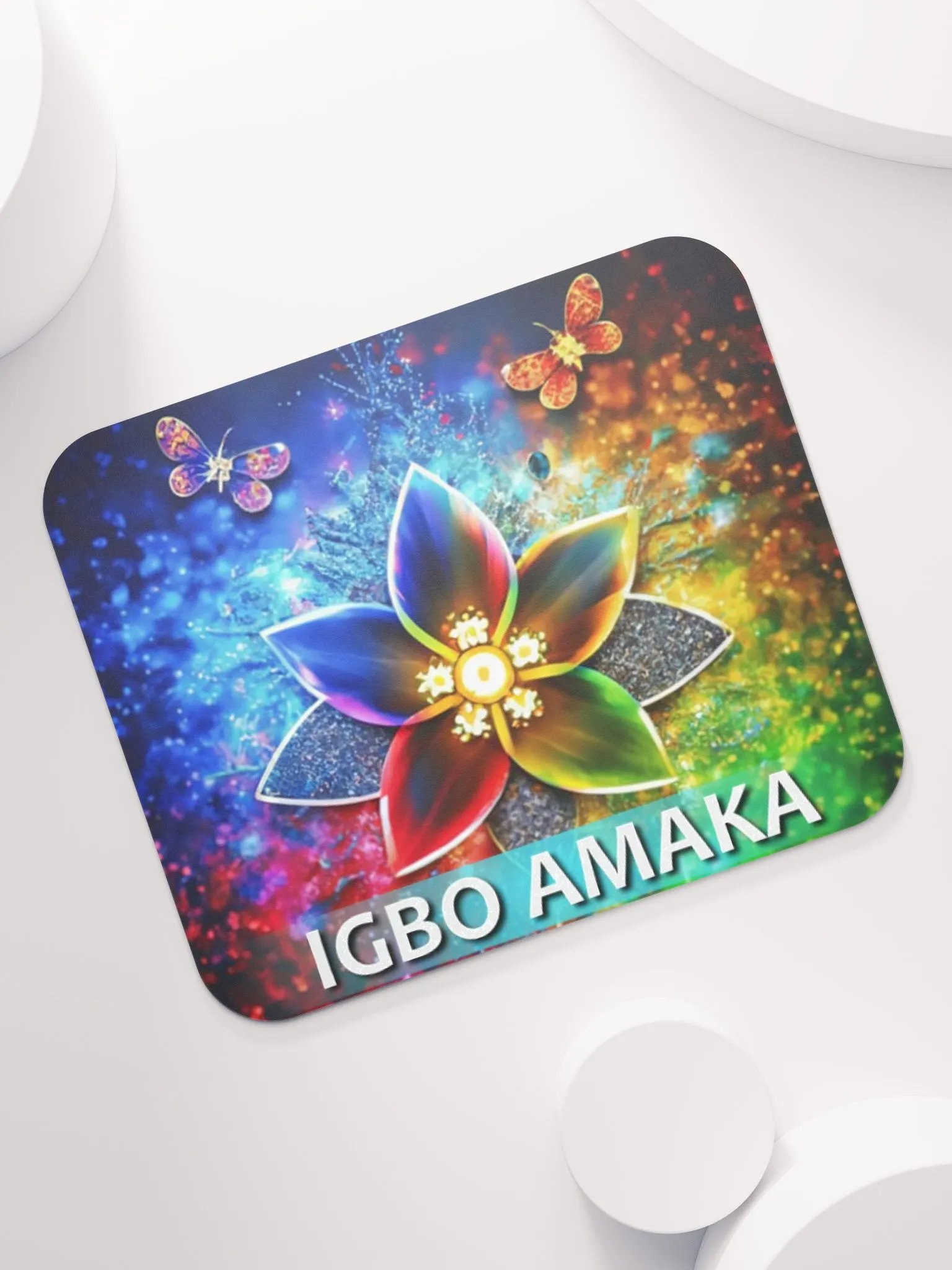 IGBO AMAKA Lotus Mouse Pad product image (7)