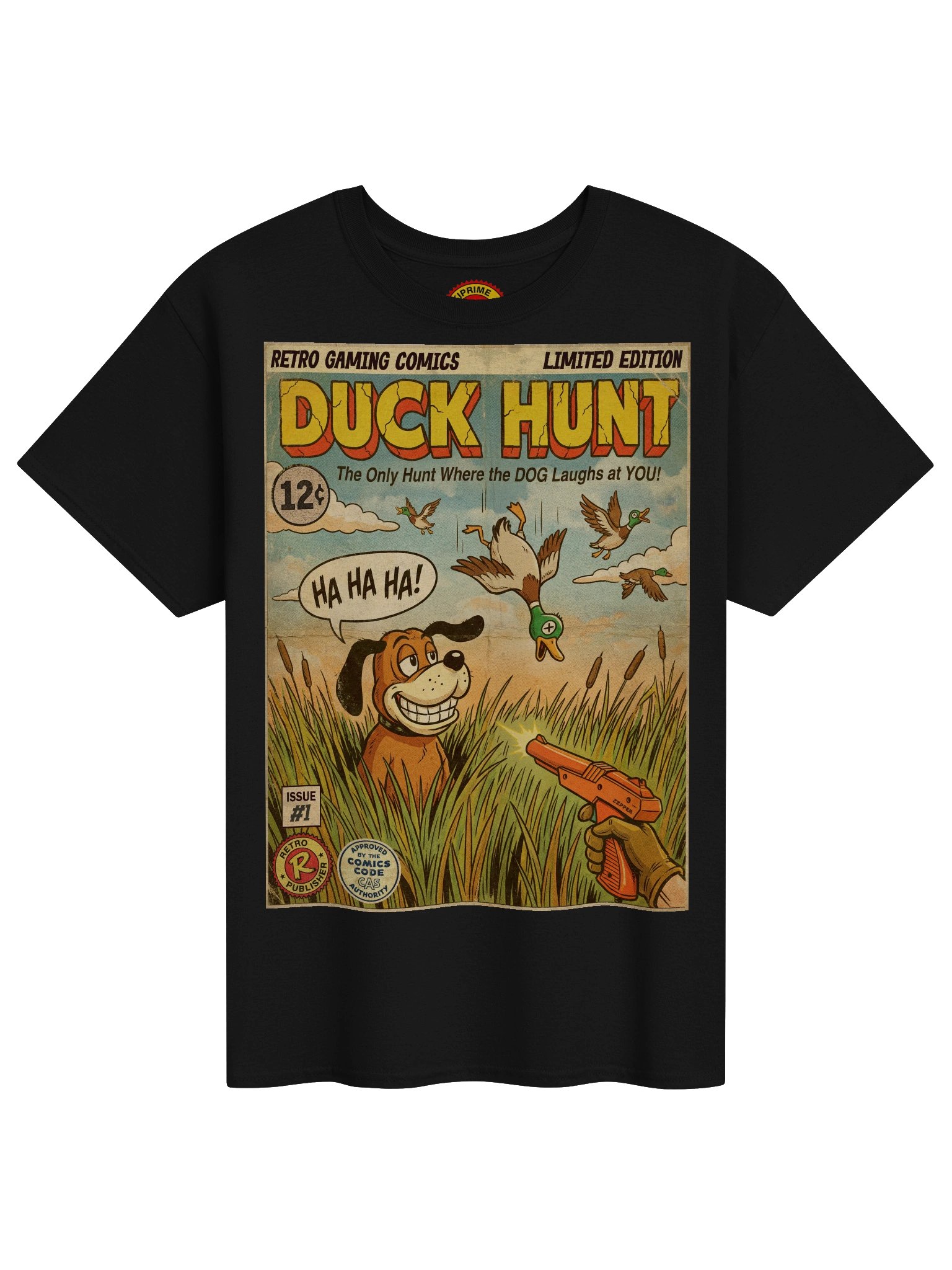 Duck Hunt Comic Art T-Shirt product image (1)