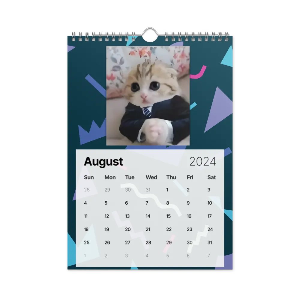 Wall Calendar (2024): Meme Cats product image (4)